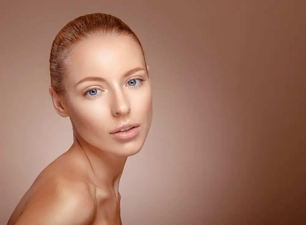 woman looking into the camera